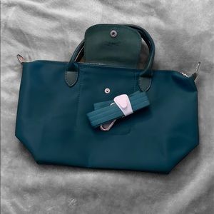 Longchamp Le Pliage Neo Small with crossbody strap